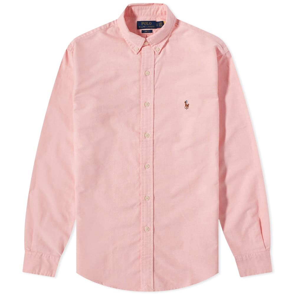 

Рубашка Polo Ralph Lauren Slim Fit Button Down Oxford Shirt