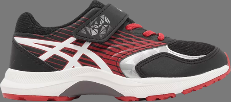 Кроссовки lazerbeam kb mg gs 'black red' Asics, черный - фото