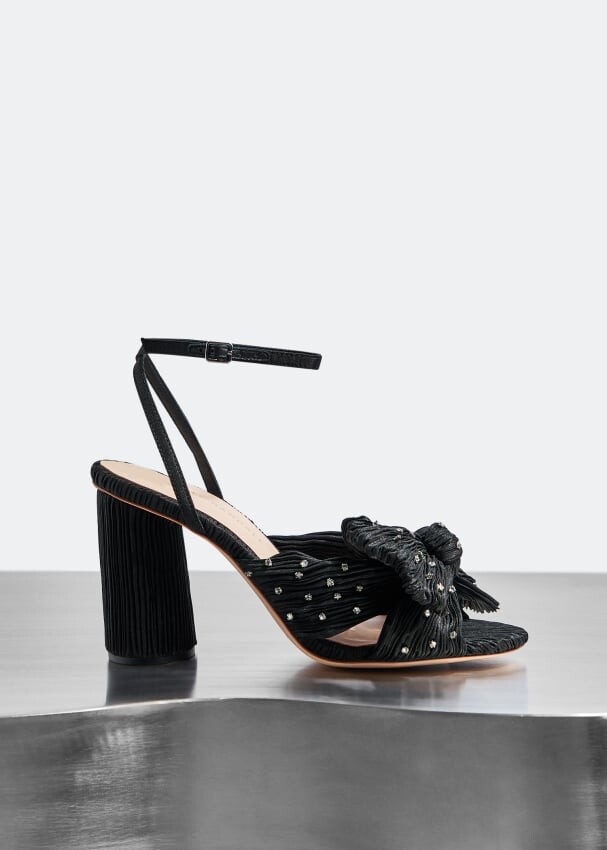 

Сандалии LOEFFLER RANDALL x Level Shoes Camellia sandals, черный