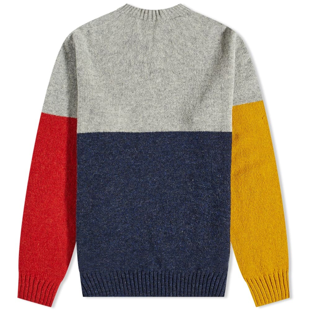 

Джемпер Country Of Origin Supersoft Seamless Colour Block Crew Knit, Серый