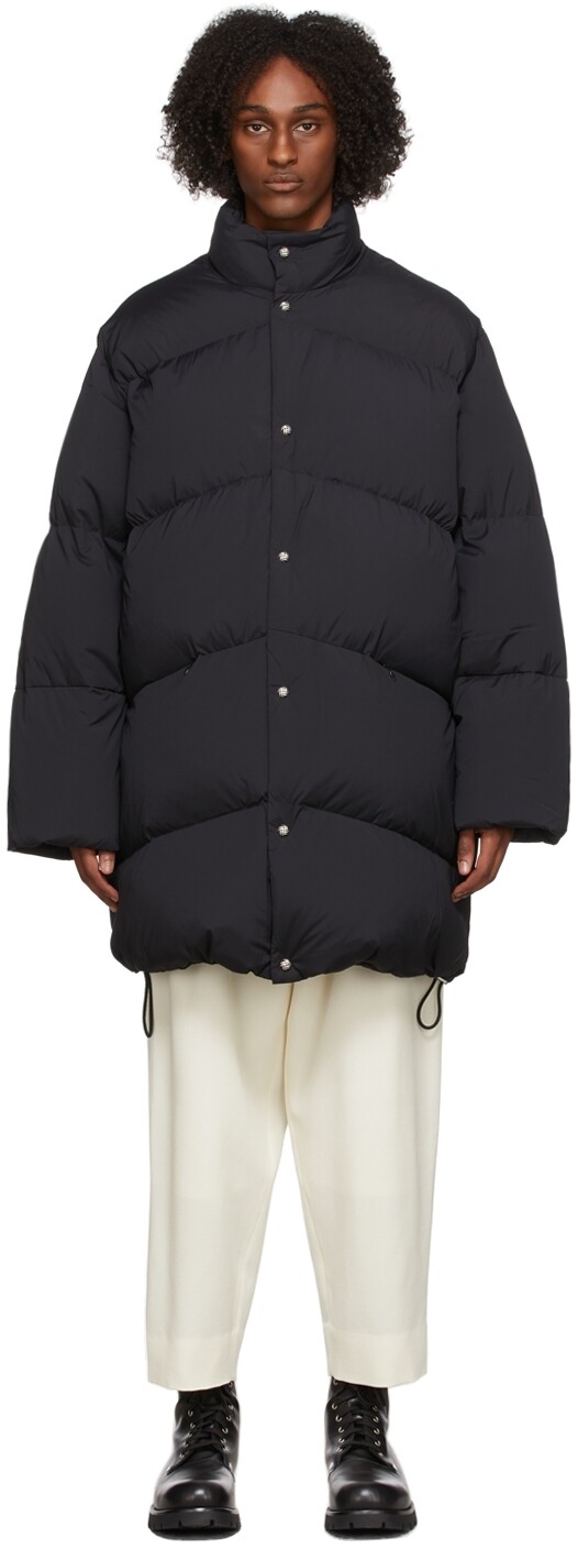 

Черный длинный пуховик Acne Studios