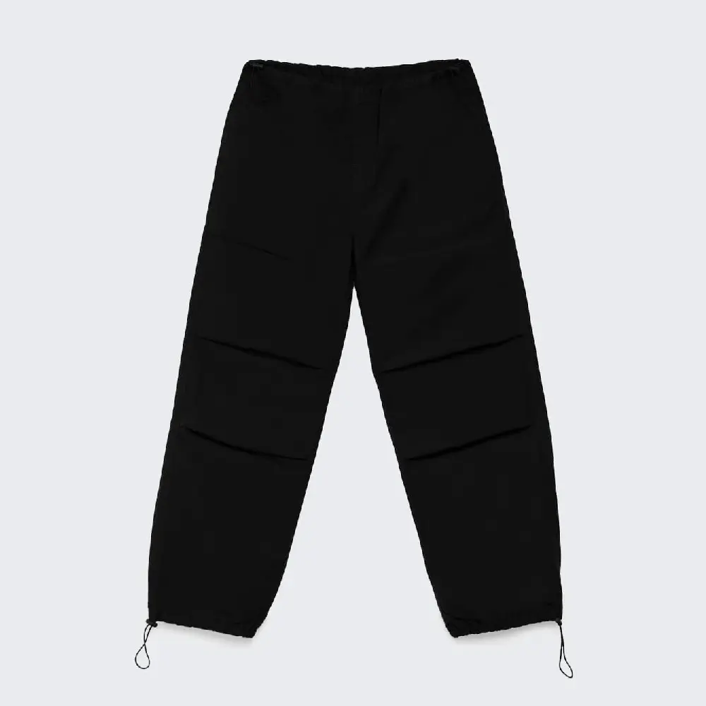 

Брюки Stradivarius Poplin Parachute With Stoppers, черный