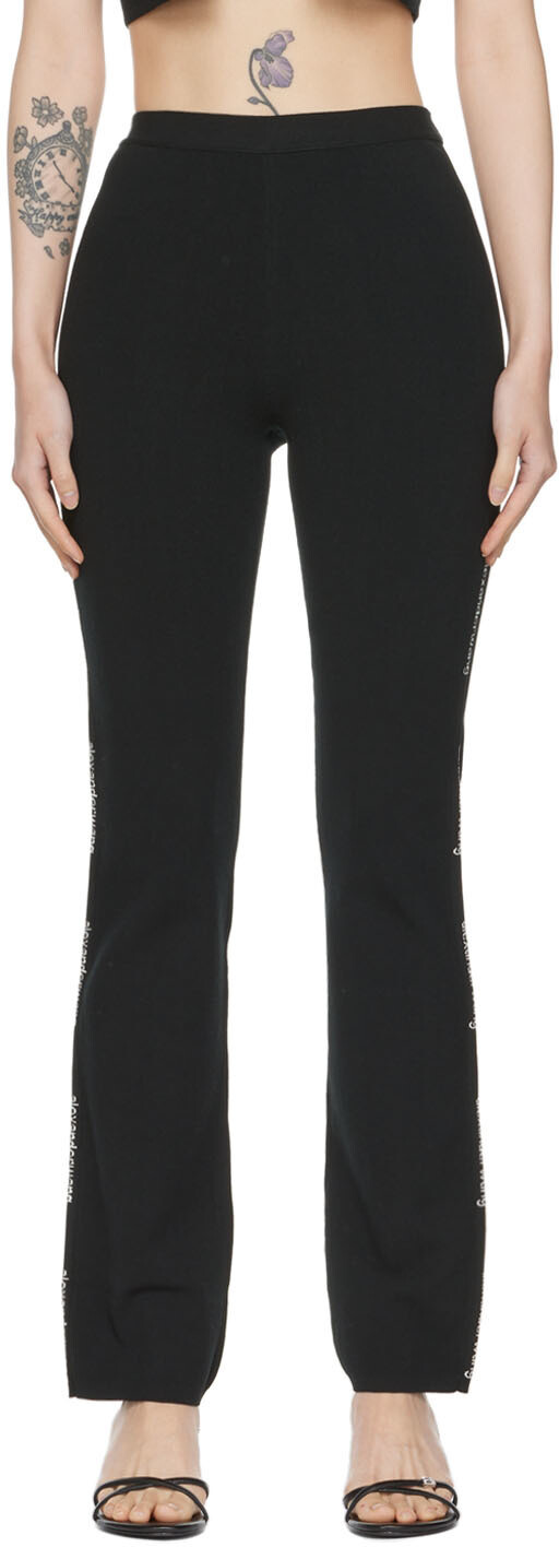 

Черные леггинсы из вискозы alexanderwang.t