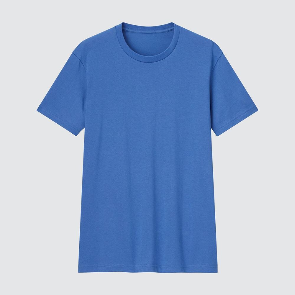 

Рубашка унисекс Uniqlo, синий