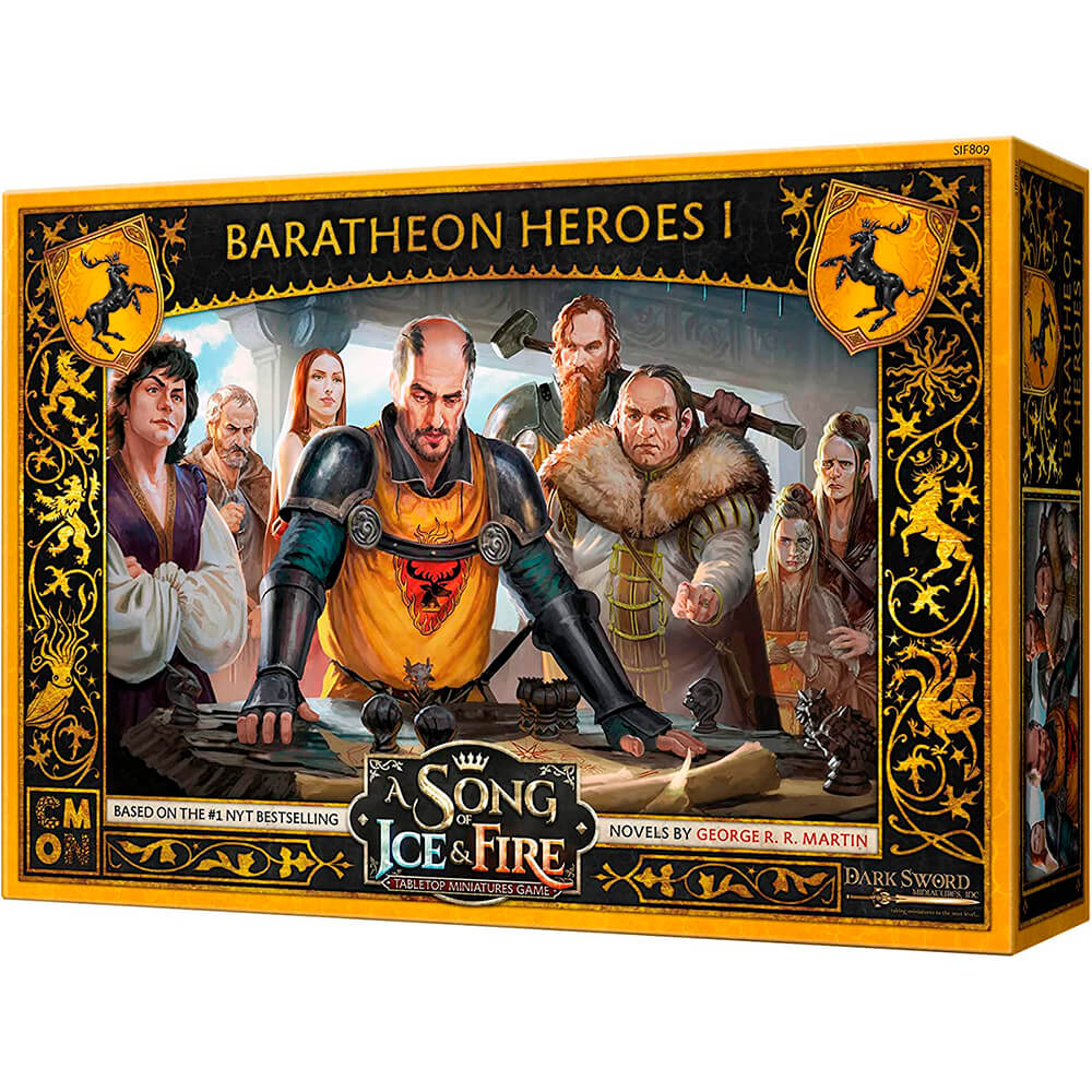 Дополнительный набор к CMON A Song of Ice and Fire Tabletop Miniatures  Game, Baratheon Heroes I – заказать с доставкой из-за рубежа через  онлайн-сервис «CDEK.Shopping»