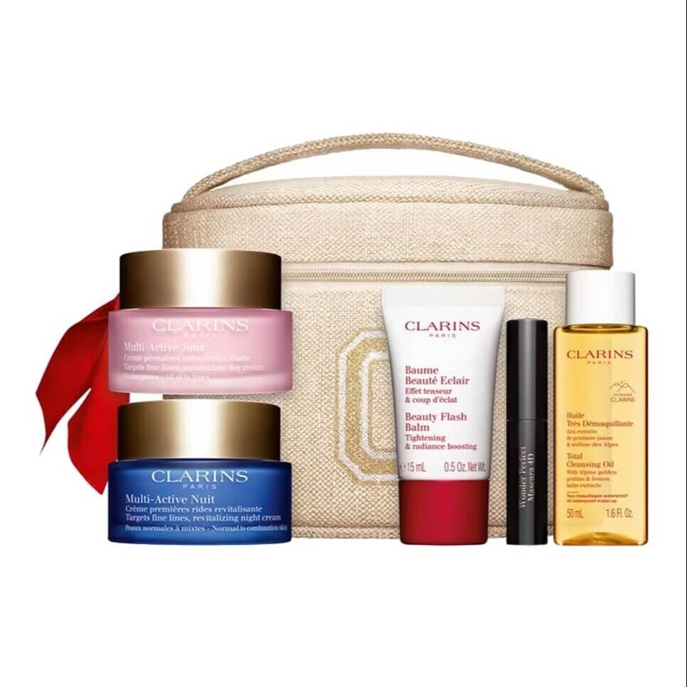 

Подарочный набор Clarins Multi-Active Collection, 6 предметов