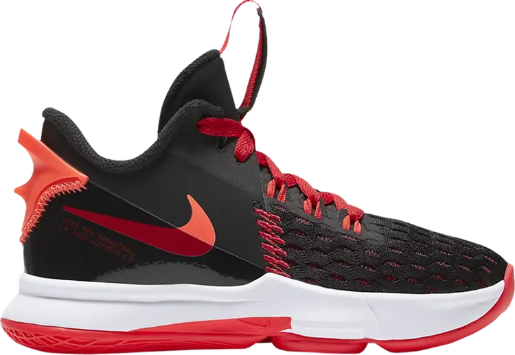 

Кроссовки Nike LeBron Witness 5 PS 'Bred', черный