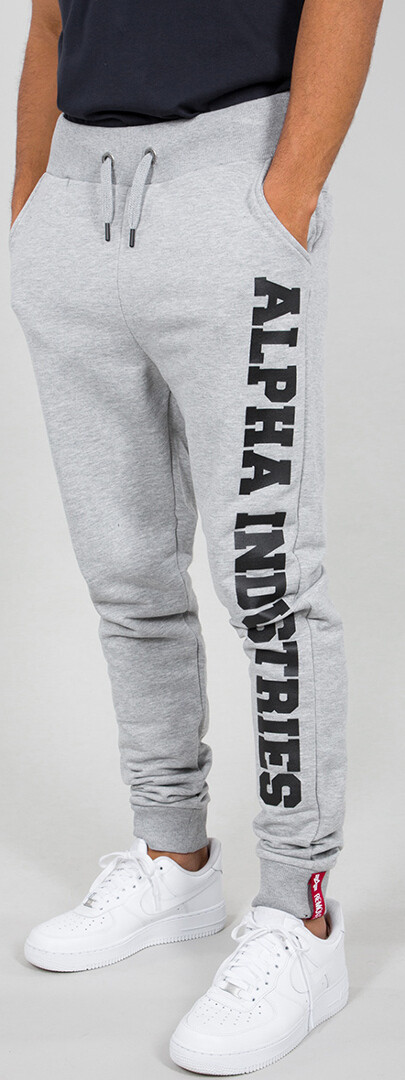 

Штаны Alpha Industries Big Letters, серые, Серый