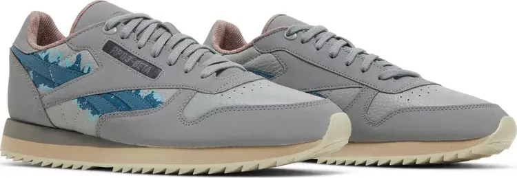 reebok classic leather gris