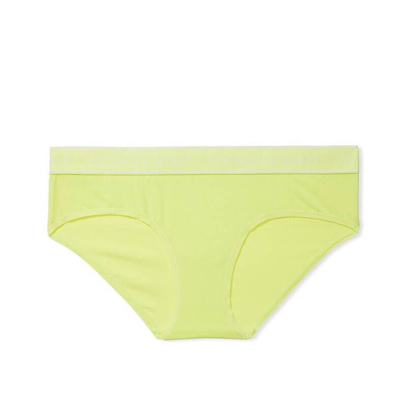 

Трусики-хипхаггеры Victoria's Secret Logo Cotton, лимонный