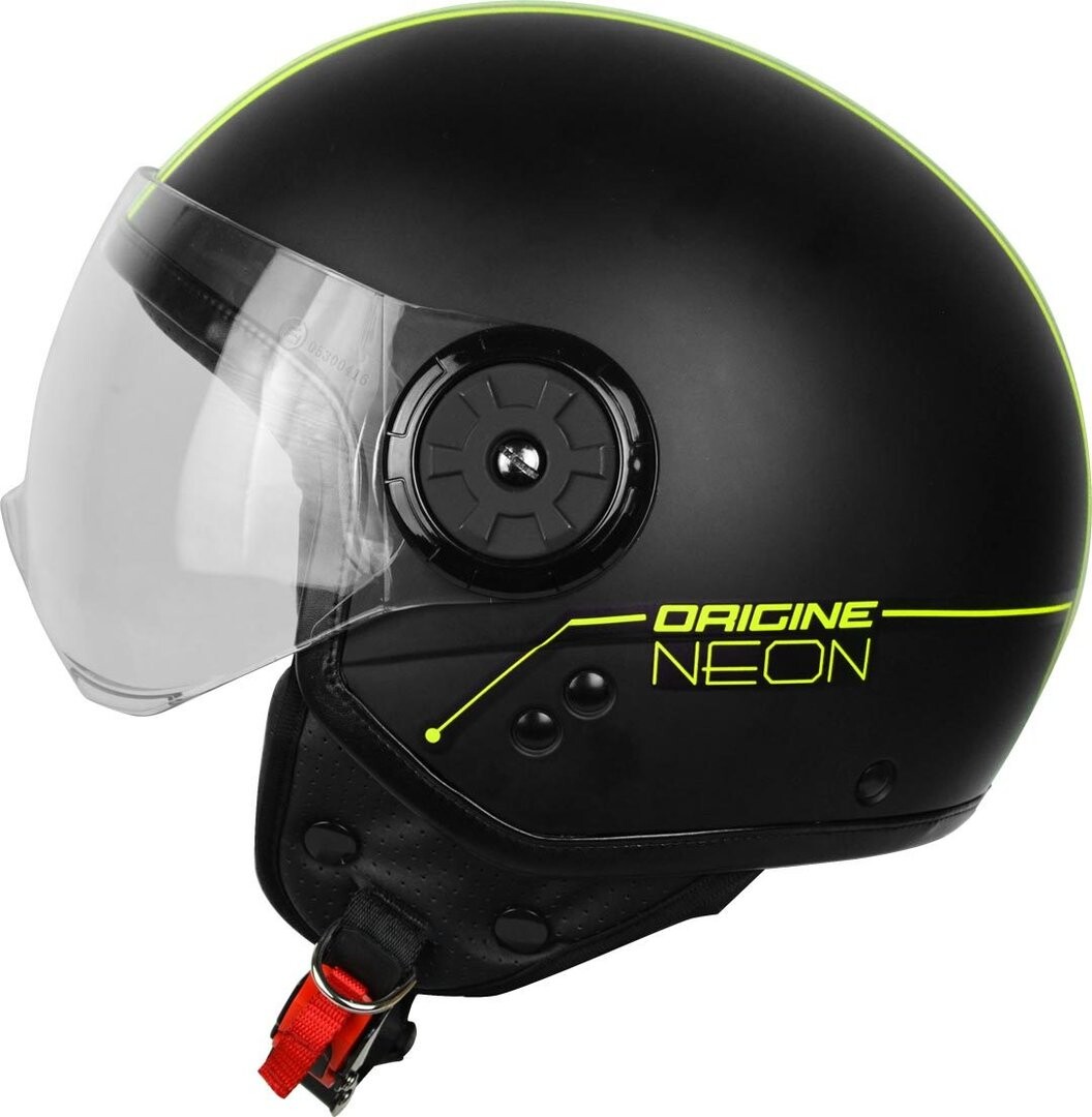 

Шлем мотоциклетный Origine Neon Street, желтый