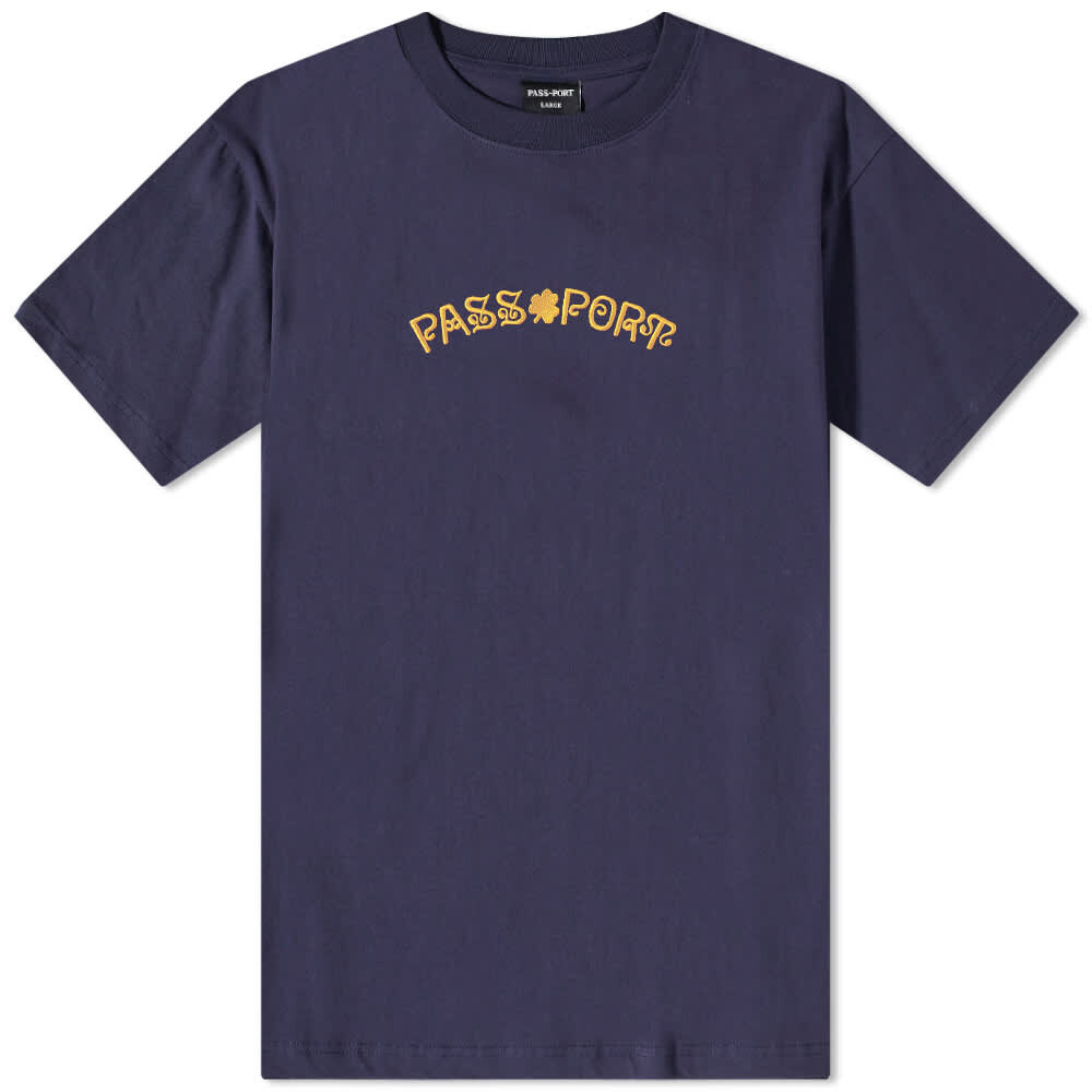 

Футболка Pass~Port Sham Embroidery Tee, Серый