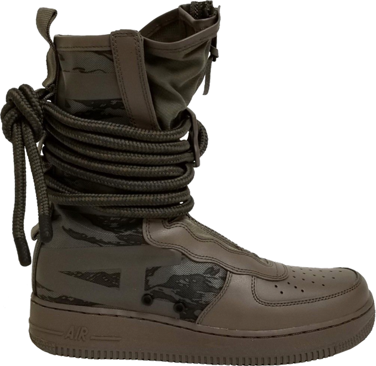 Кроссовки Nike SF Air Force 1 High 'Ridgerock', коричневый - фото