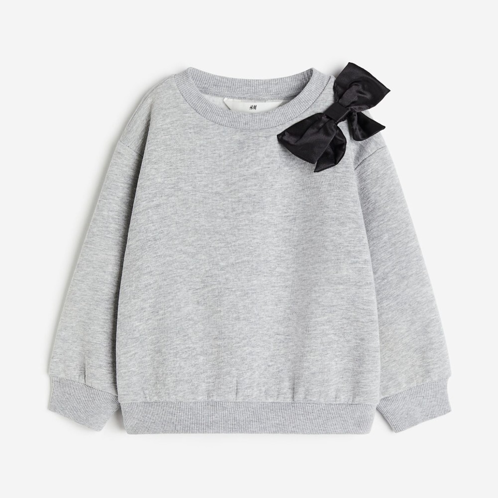 

Свитшот H&M Kids, светло-серый