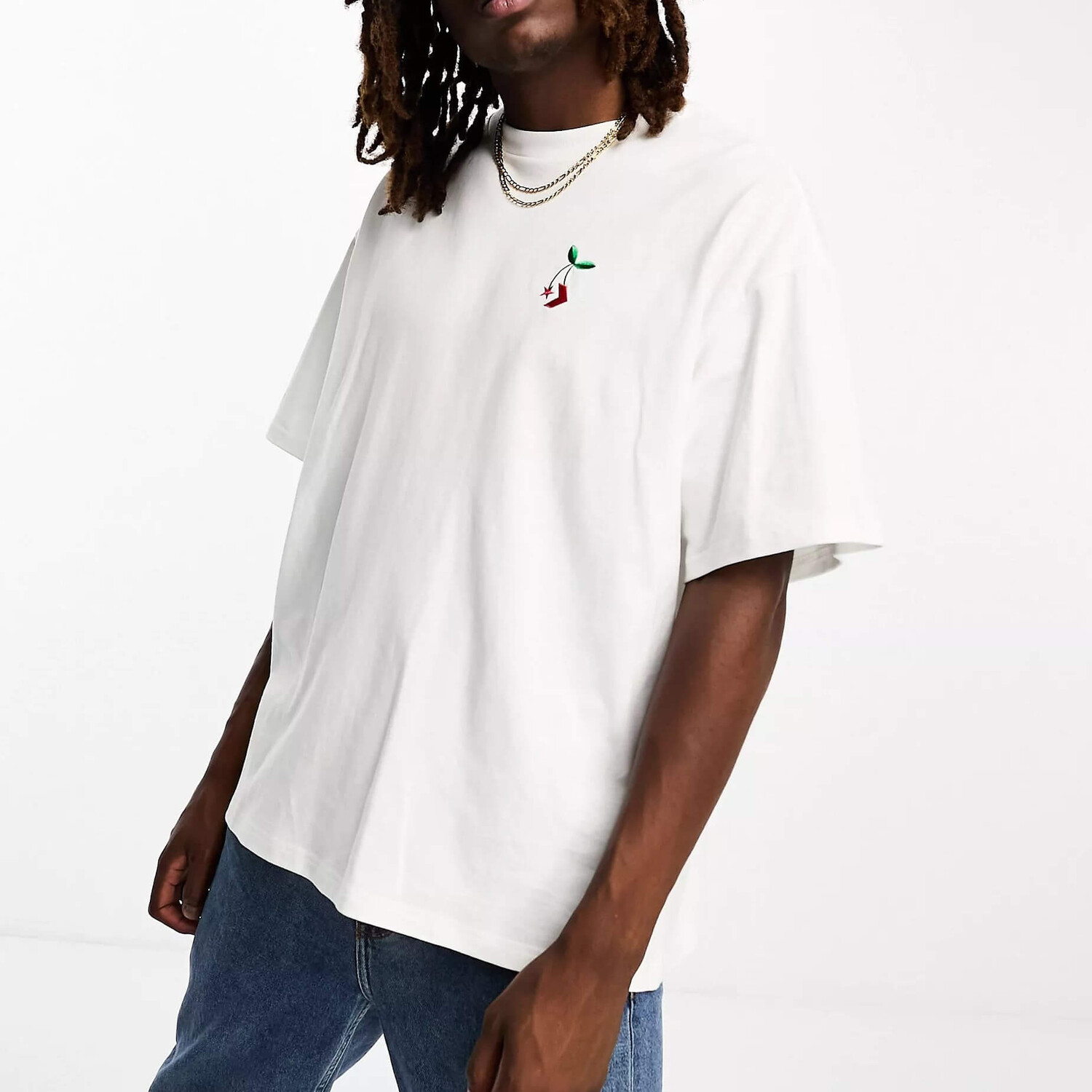 

Футболка Converse Cherry Logo, белый