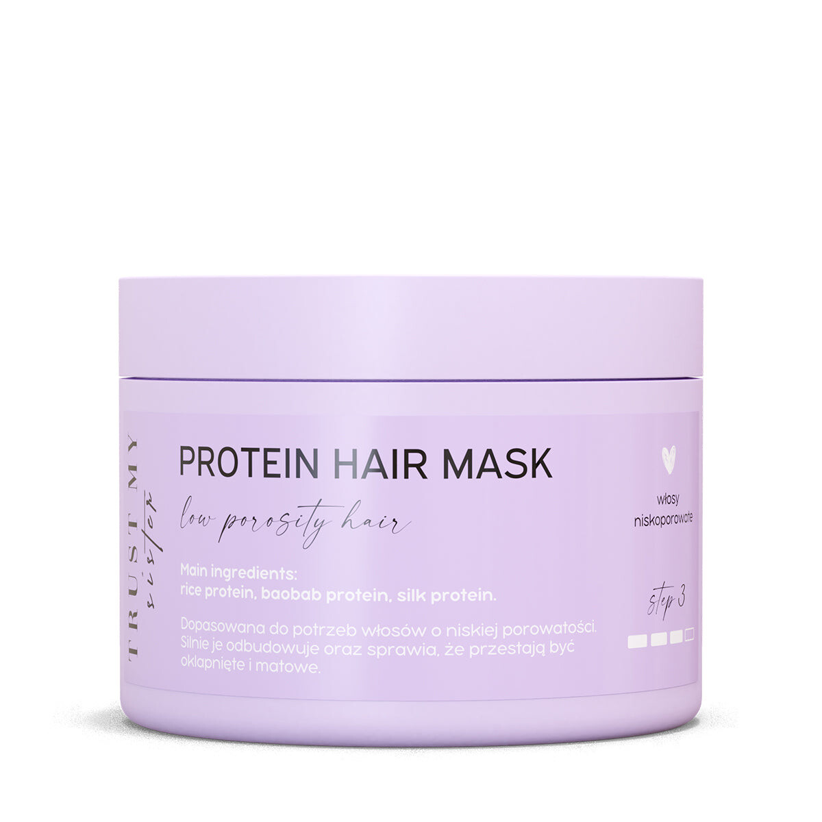 

Trust My Sister Protein Hair Mask протеиновая маска для малопористых волос 150г