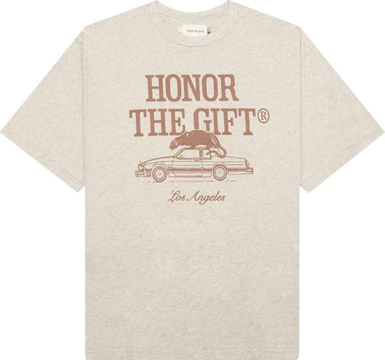 

Футболка Honor The Gift Htg Pack T-Shirt 'Oatmeal', загар