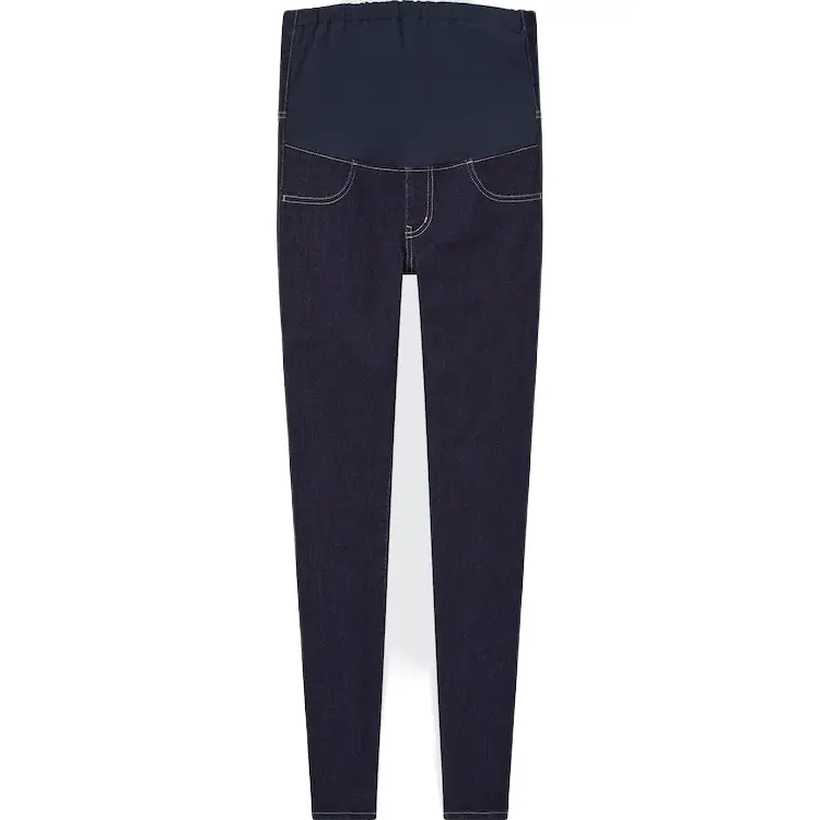 

Джинсы для беременных Uniqlo Ultra Stretch Maternity, темно-синий