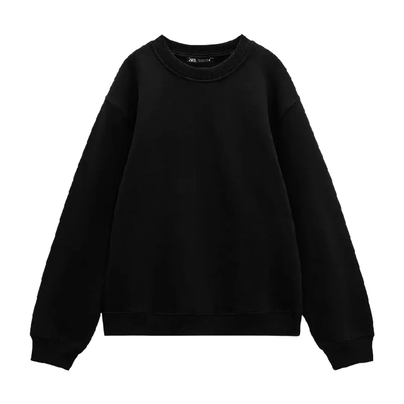 

Толстовка Zara Minimalist, черный
