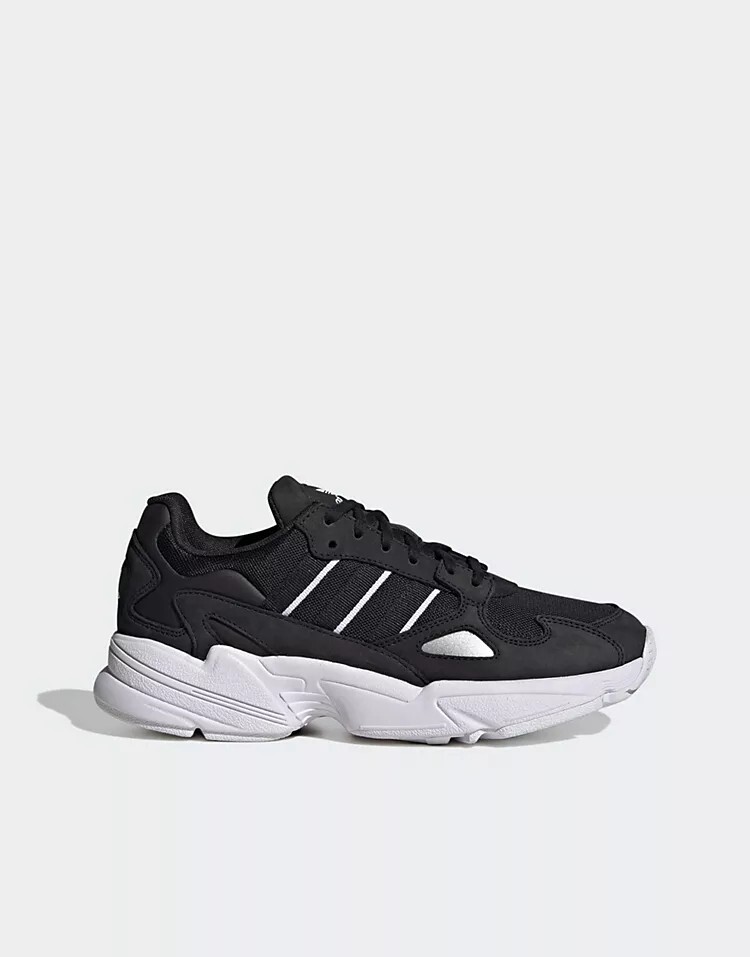 

Черные кроссовки adidas Originals Falcon, черный