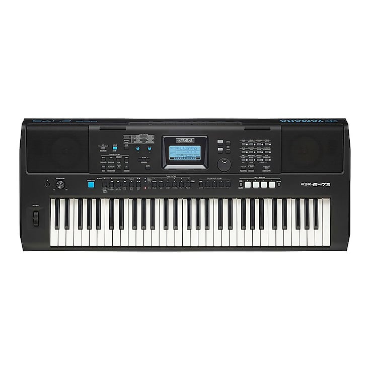 

Yamaha PSR-E473 61-клавишная портативная клавиатура высокого уровня с адаптером питания PSR-E473 61-Key High-Level Portable Keyboard w/Power Adapter