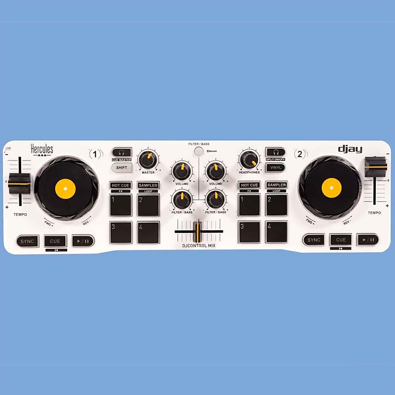 цена DJControl Mix DJ Controller для устройств iOS и Android Hercules DJ AMS-DJCONTROL-MIX