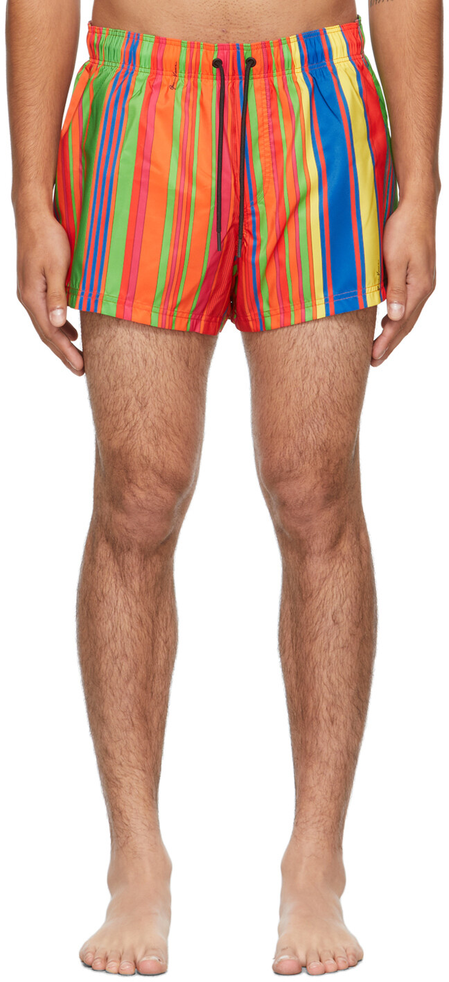 

Разноцветные плавки в полоску Versace Underwear