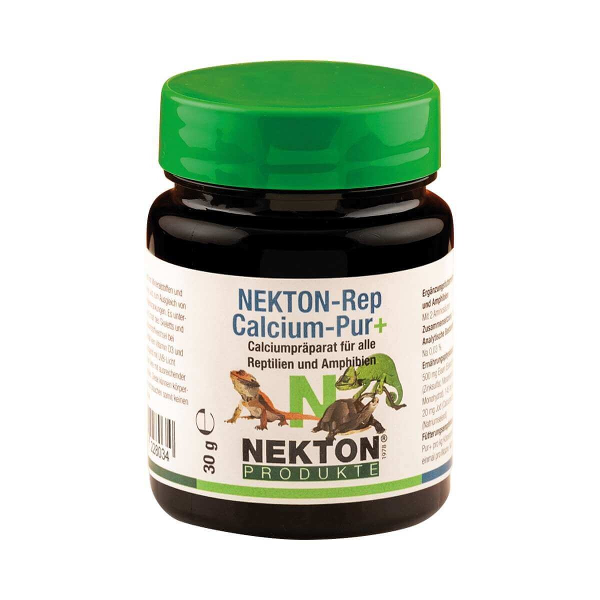 

Кальциевая добавка для всех рептилий и амфибий Nekton-Rep-Calcium-Pur+, 30 г