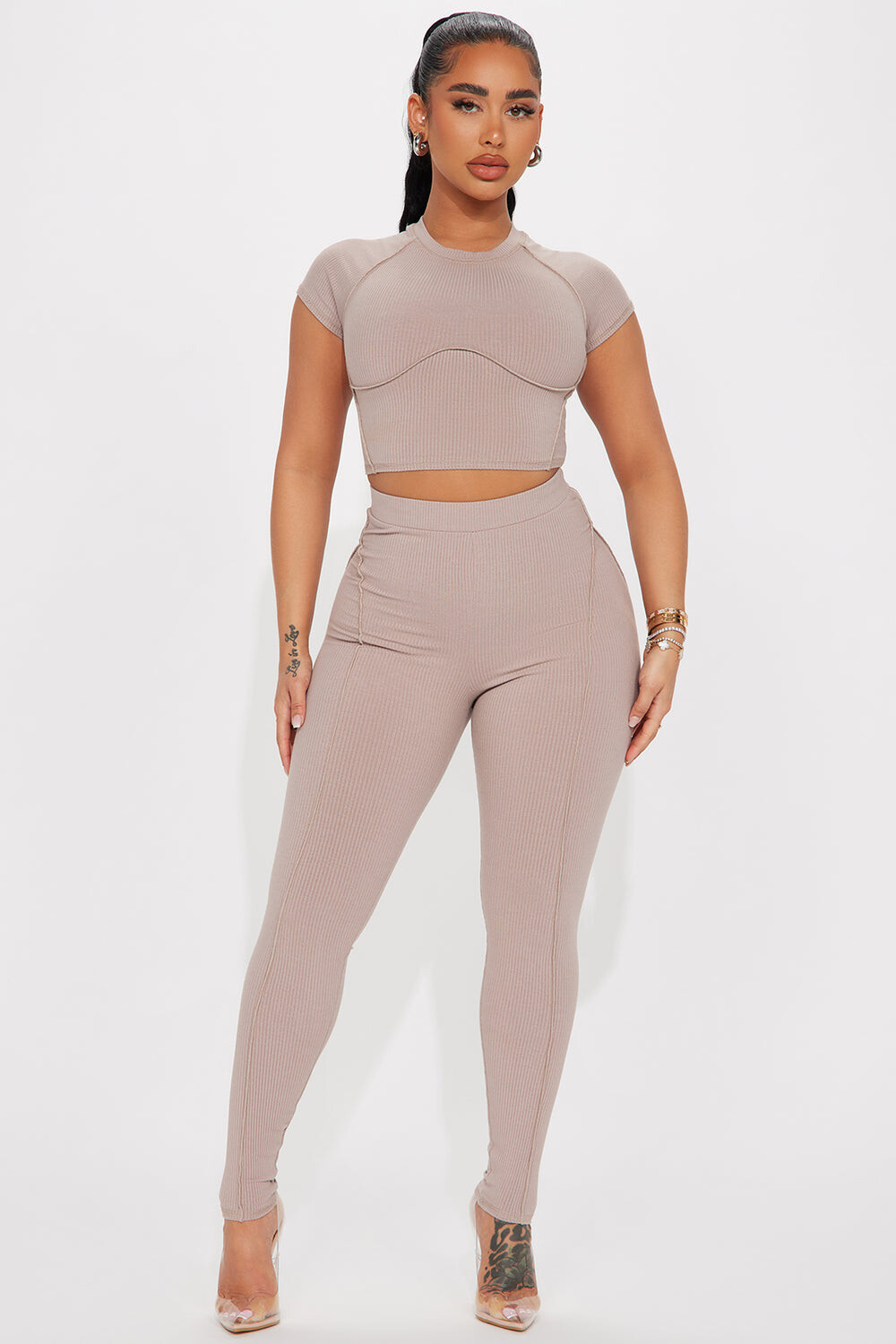

Леггинсы Fashion Nova ST3230FN, песочный