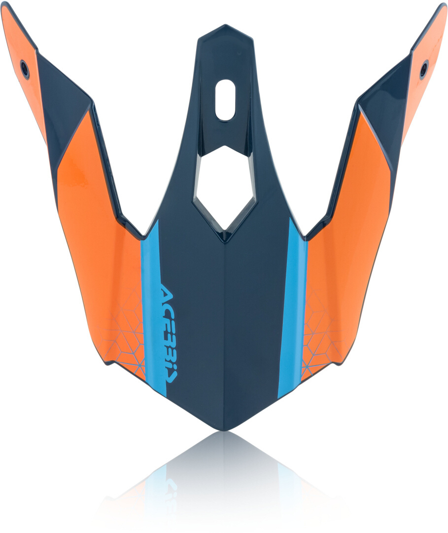 Пик защитный Acerbis Steel Kinder/Eclipse для шлема, оранжевый/синий жилет защитный спрут канада 129443 44 46 синий оранжевый