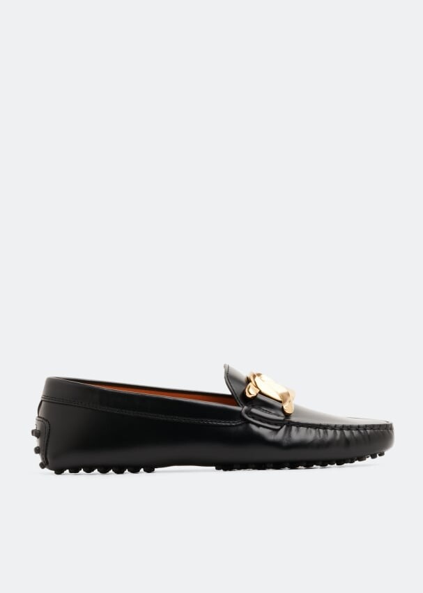 

Лоферы TOD'S Kate Gommino driving loafers, черный