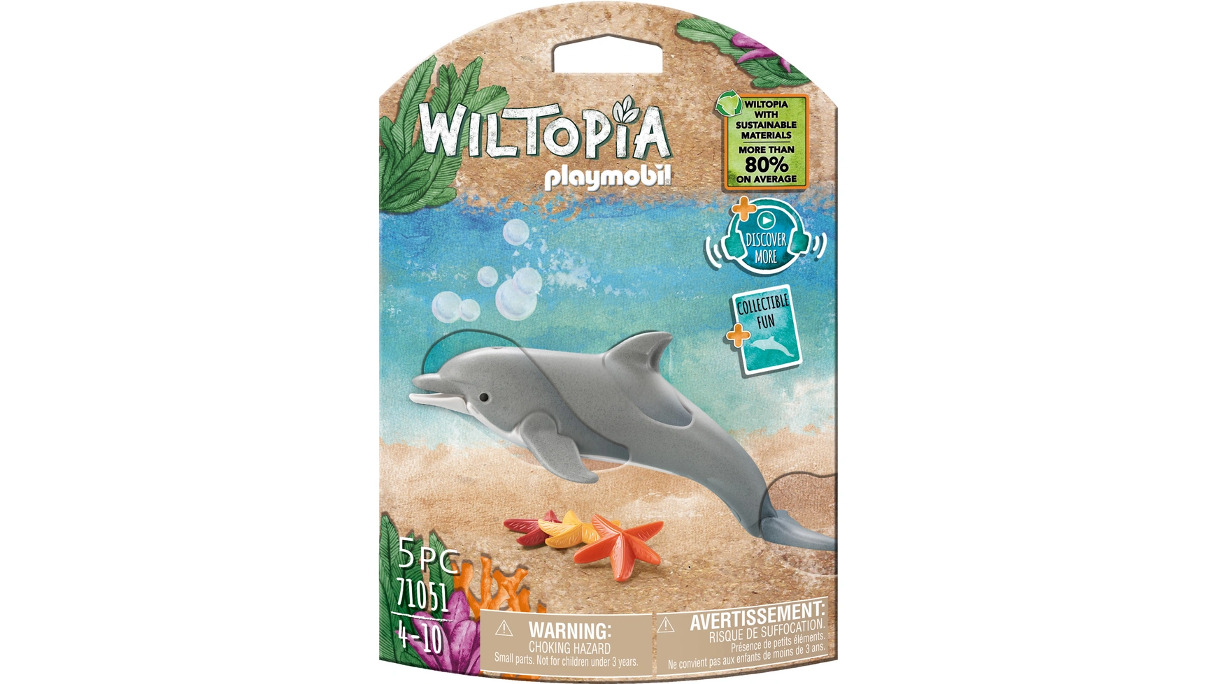 Wiltopia дельфин Playmobil