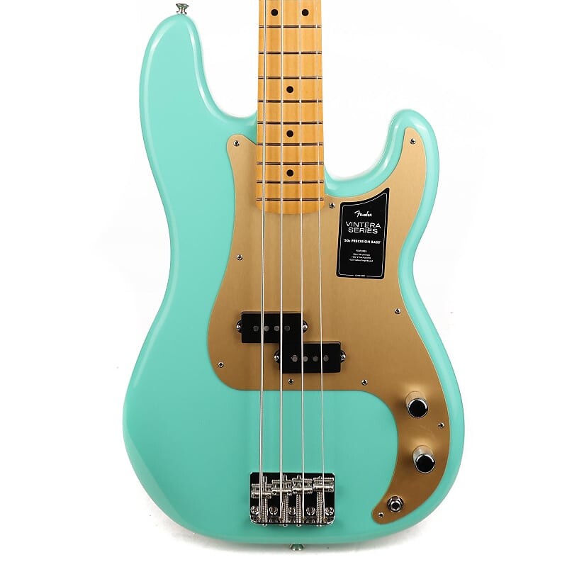 

Fender Vintera 50s Precision Bass Seafoam Зеленый