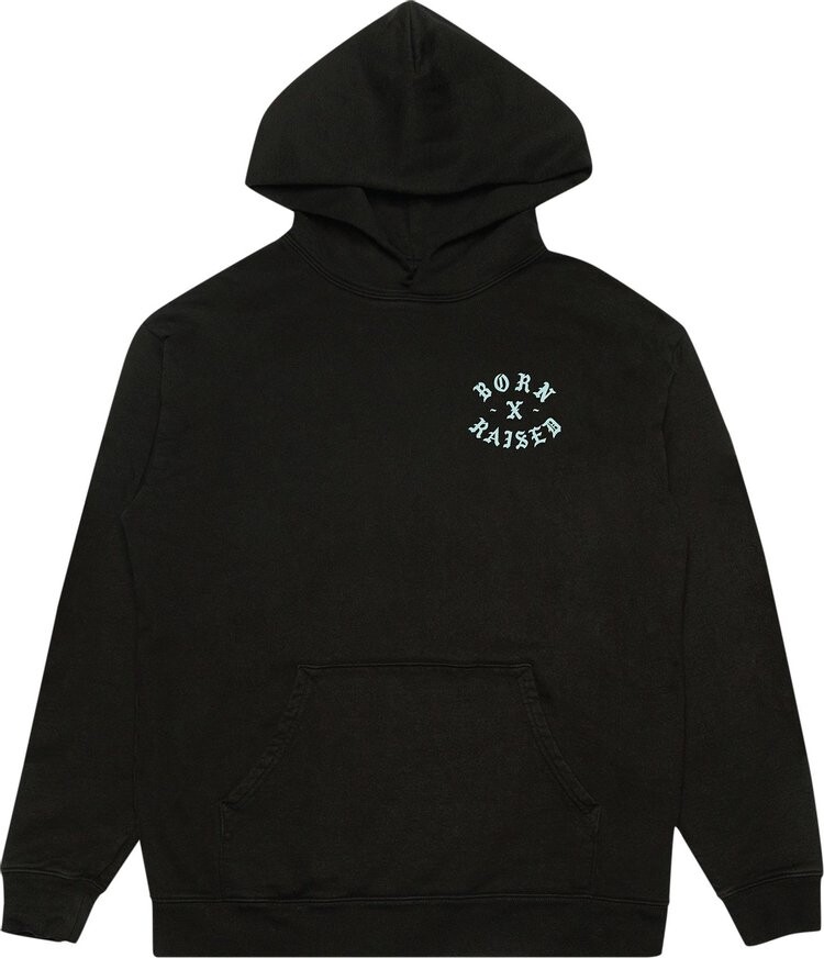 

Худи Born x Raised Rocker Hoodie 'Black', черный