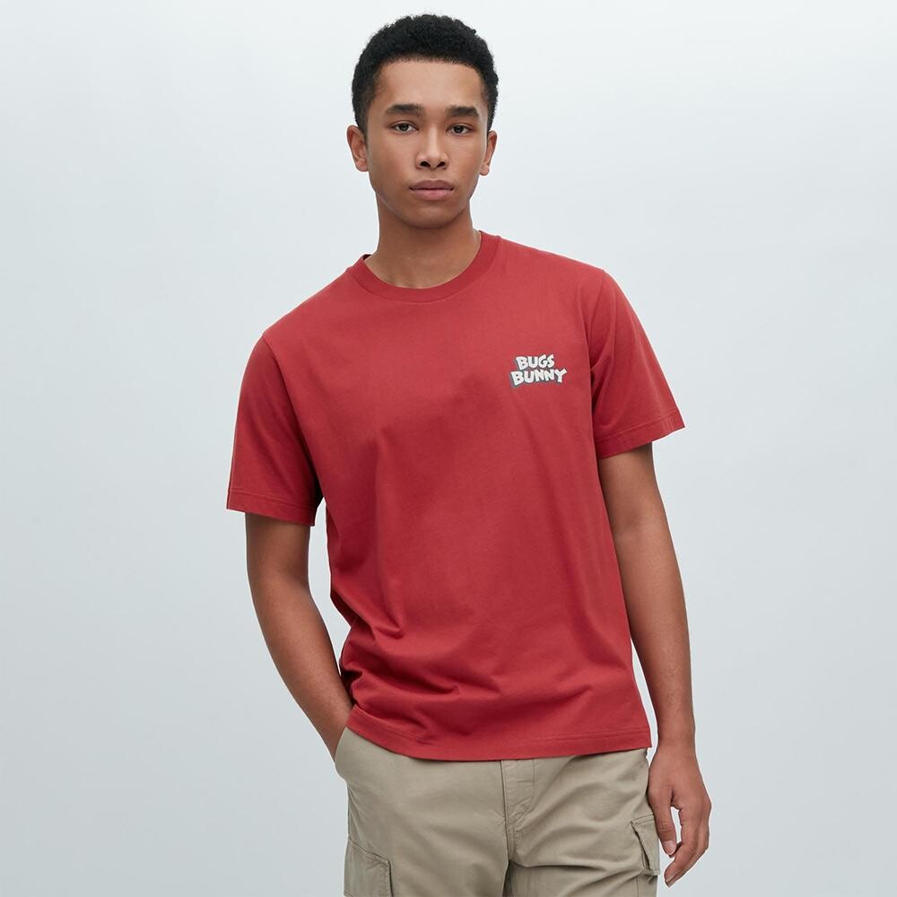 

Футболка унисекс Uniqlo, красный