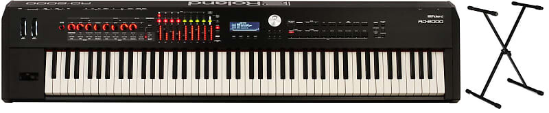 

Комплект 88-клавишного сценического фортепиано Roland RD-2000 с каркасами Gator GFW-KEY-1000X Стандартная стойка для клавиатуры X-Style Roland + Gator Frameworks RD-2000=1 GFW-KEY-1000X=1