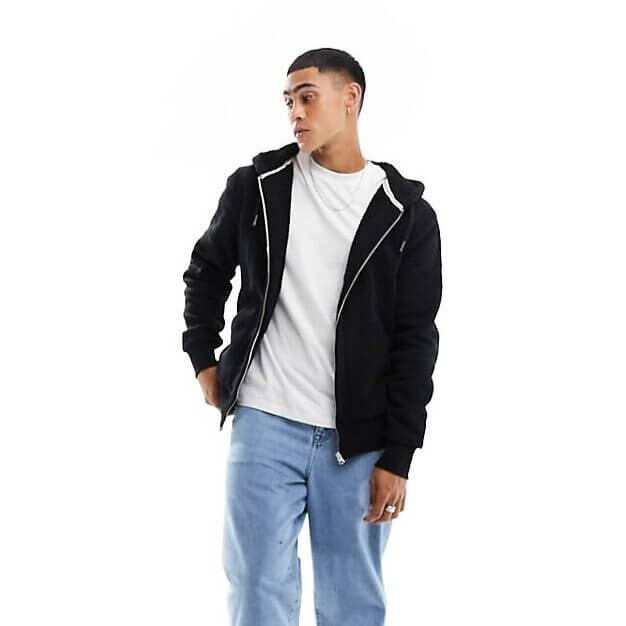 

Толстовка Superdry Essential Borg, черный