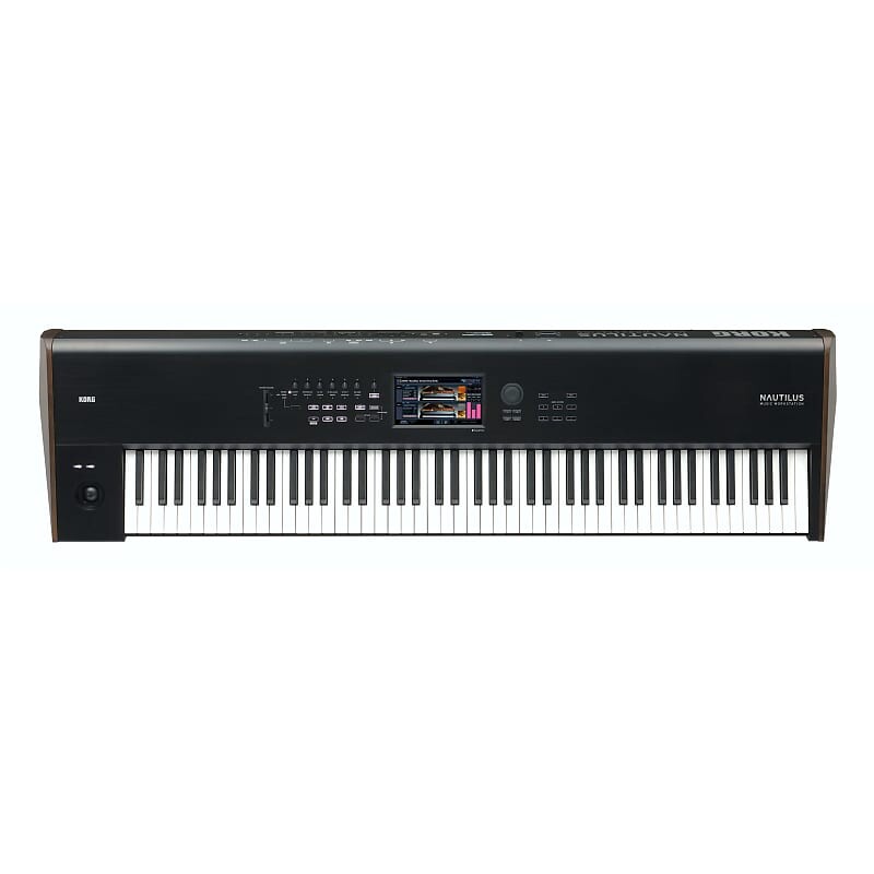 

Рабочая станция Korg NAUTILUS88 с 88-клавишным синтезатором NAUTILUS88 88-Key Performance Synthesizer Workstation