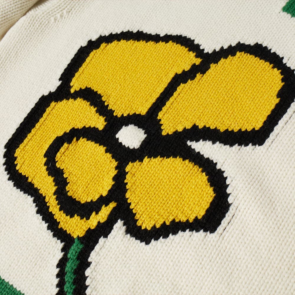 

Джемпер Kenzo Oversized Floral Crew Knit, Желтый