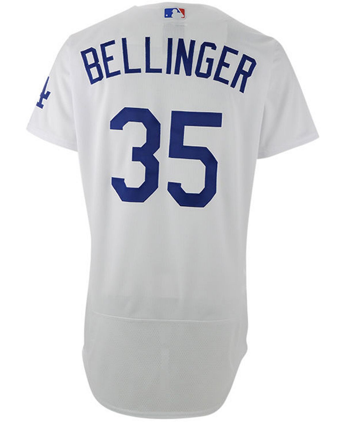 

Мужская аутентичная спортивная футболка los angeles dodgers коди беллинджер Nike, белый
