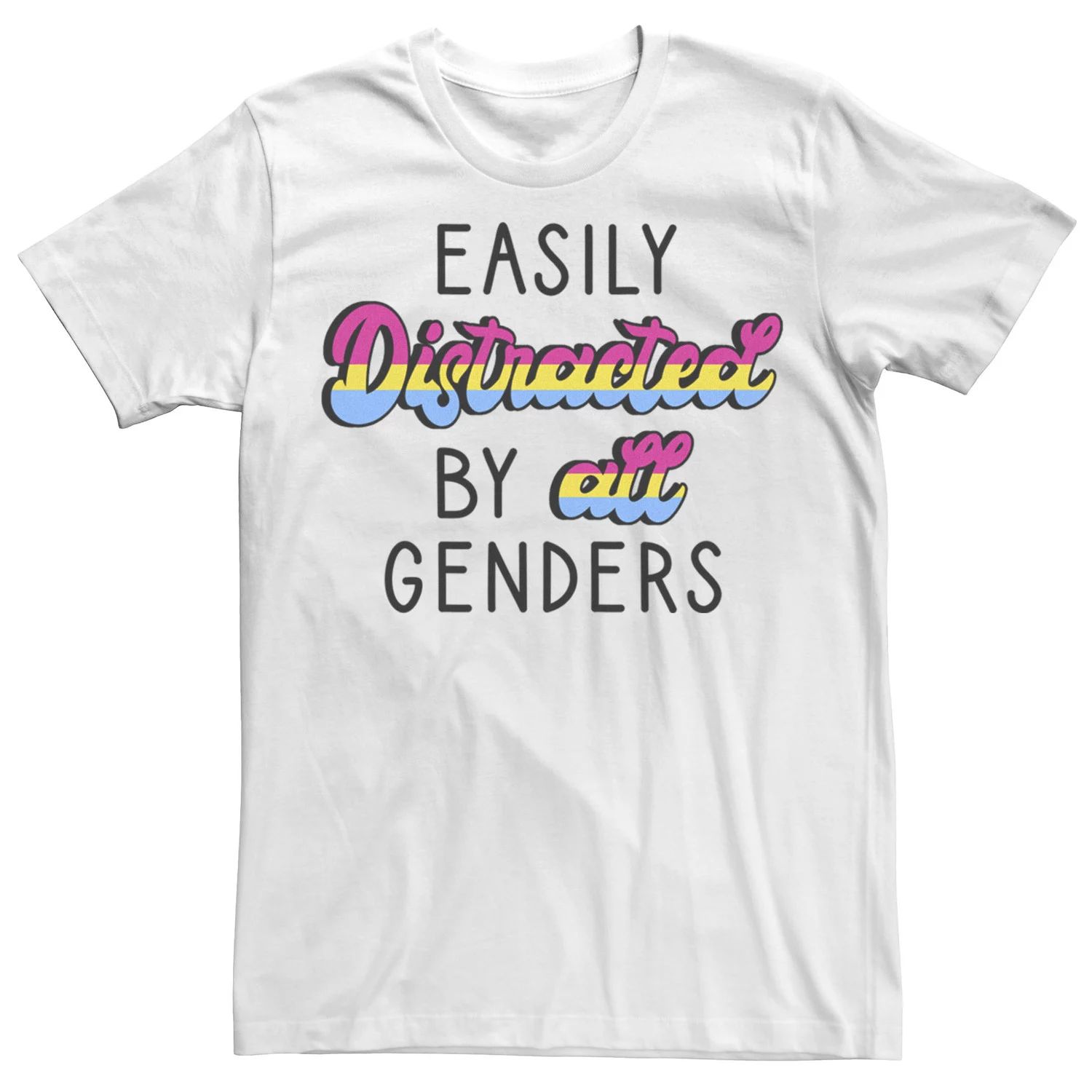Мужская футболка Pride Easily Distracted Redux Licensed Character