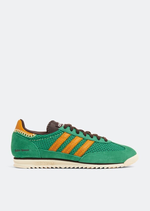 Кроссовки Adidas X Wales Bonner SL72 Knit, зеленый