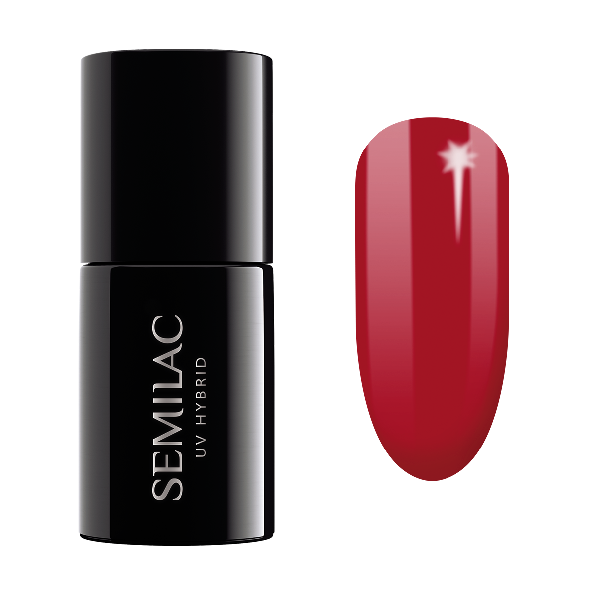 Semilac UV Hybrid гибридный лак для ногтей, 305 Spiced Apple