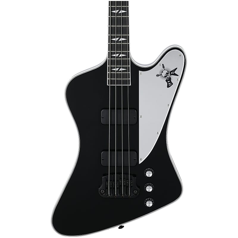 Бас-гитара Gibson Gene Simmons G2 Thunderbird (с футляром), черное дерево виниловая пластинка kiss gene simmons gene simmons lp