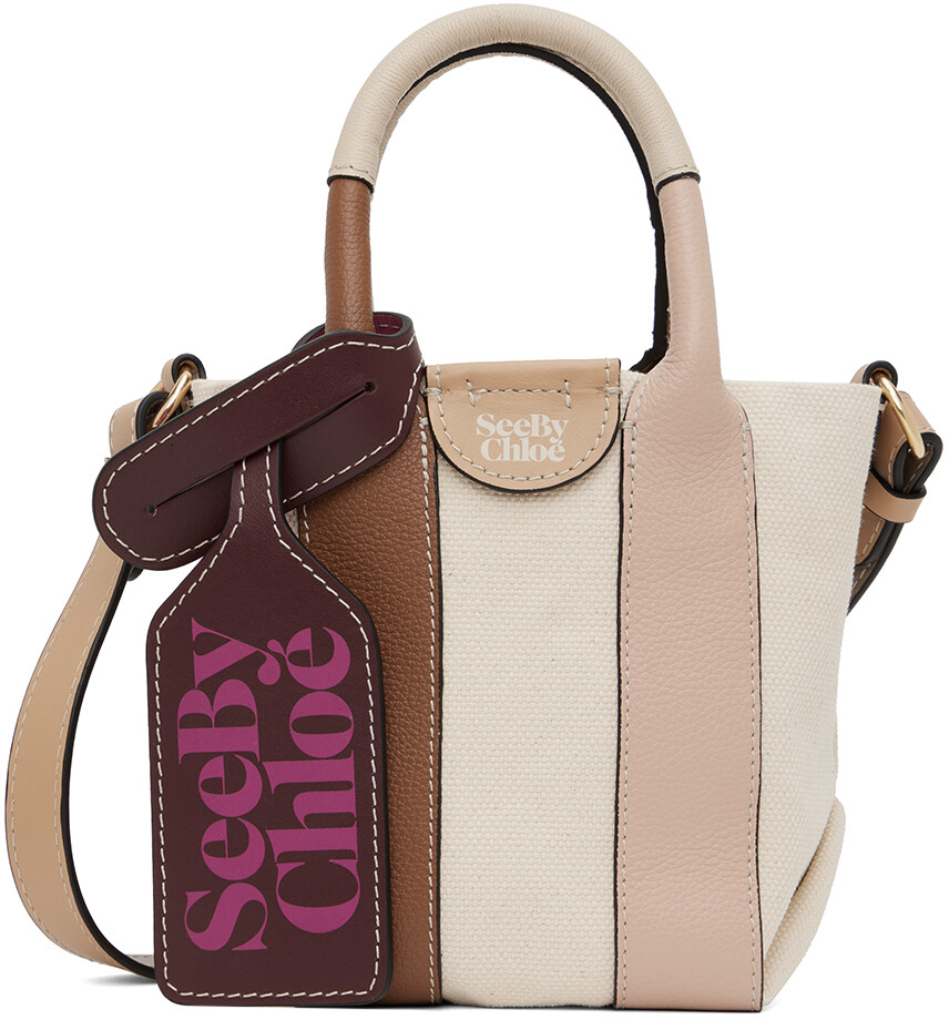 

Мини-сумка Laetizia Off-White See by Chloé