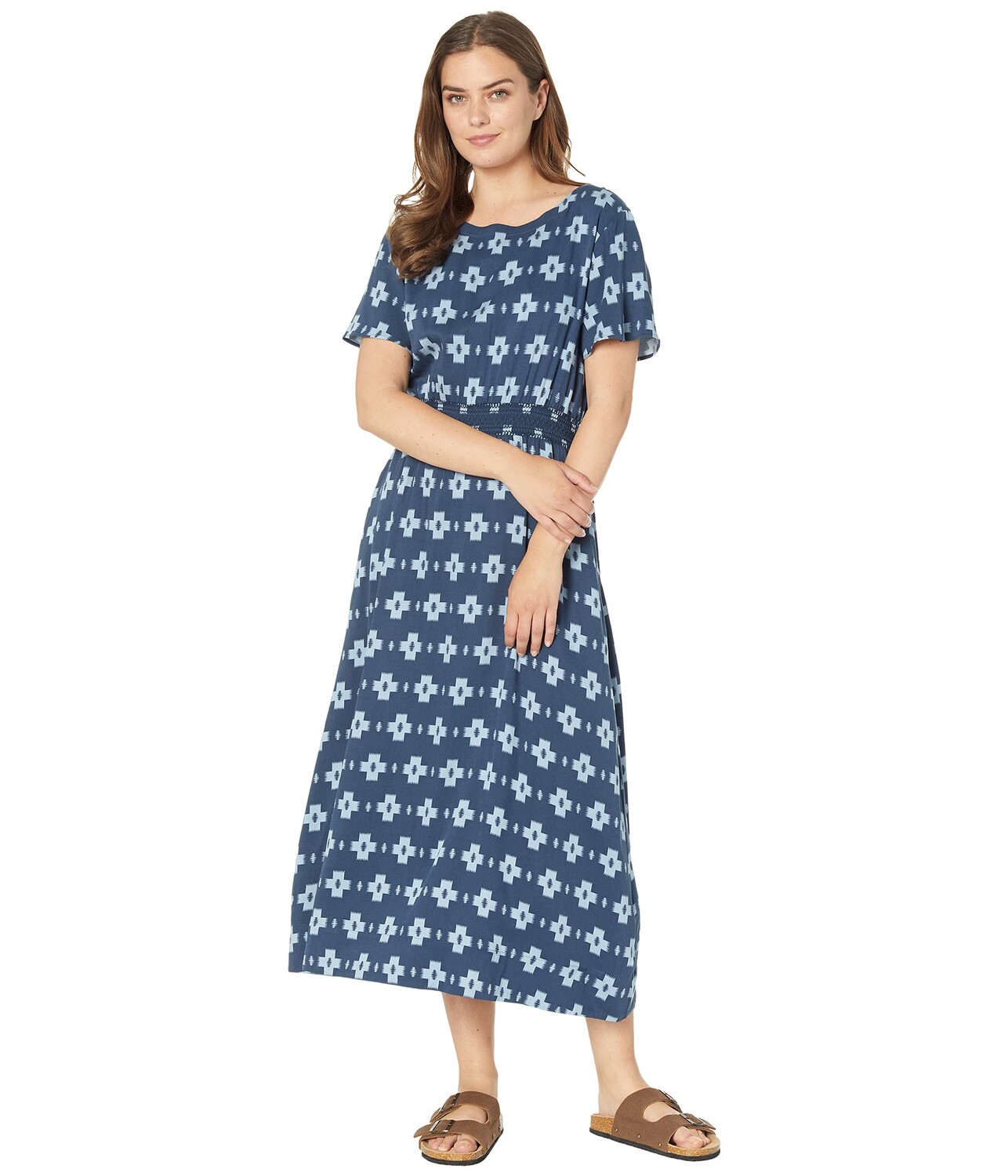 

Платье Pendleton, Short Sleeve Printed Midi Dress
