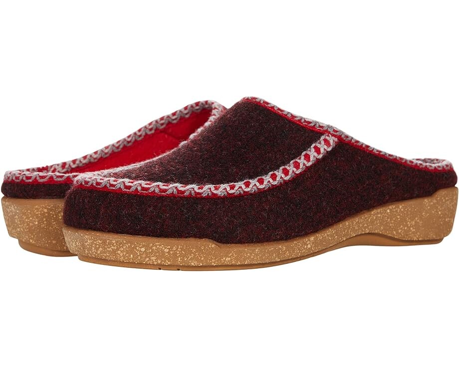

Домашняя обувь Taos Footwear Woolma, цвет Deep Red