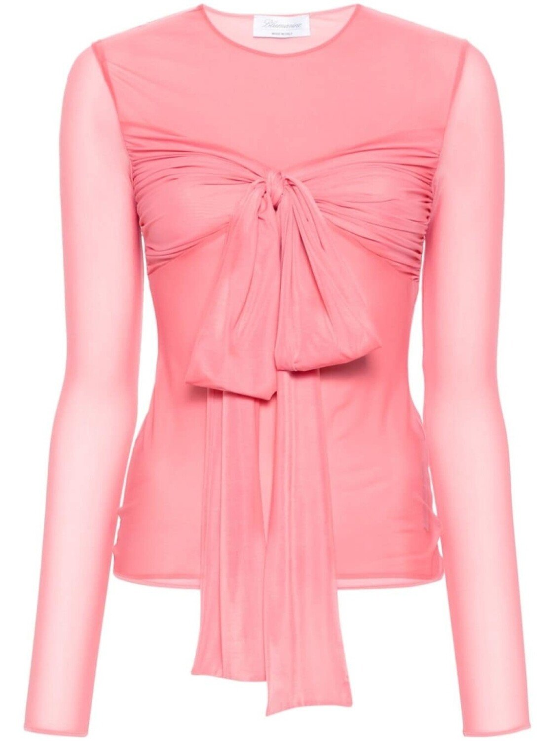 

Blumarine топ из джерси, розовый