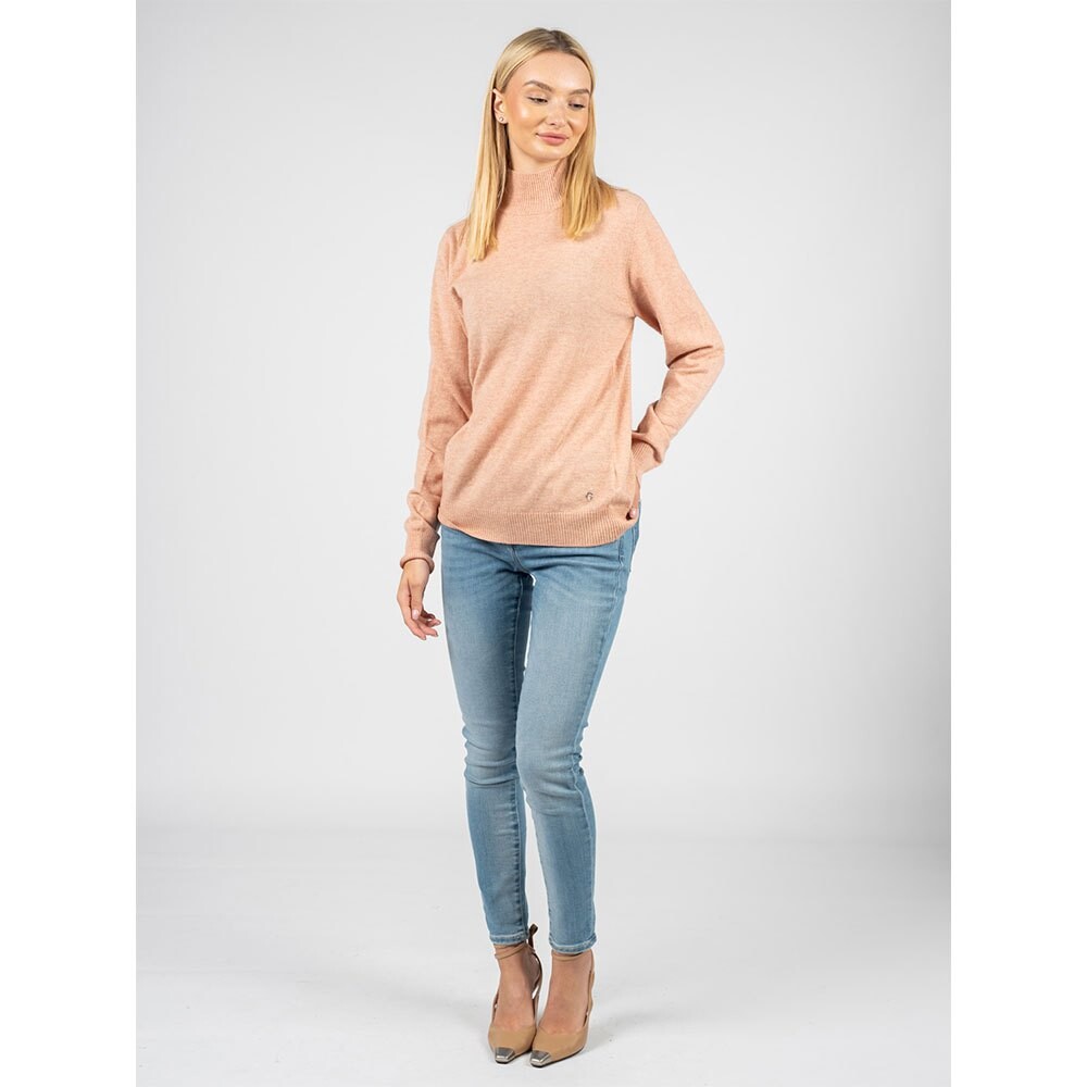 

Свитер Guess High Neck, бежевый