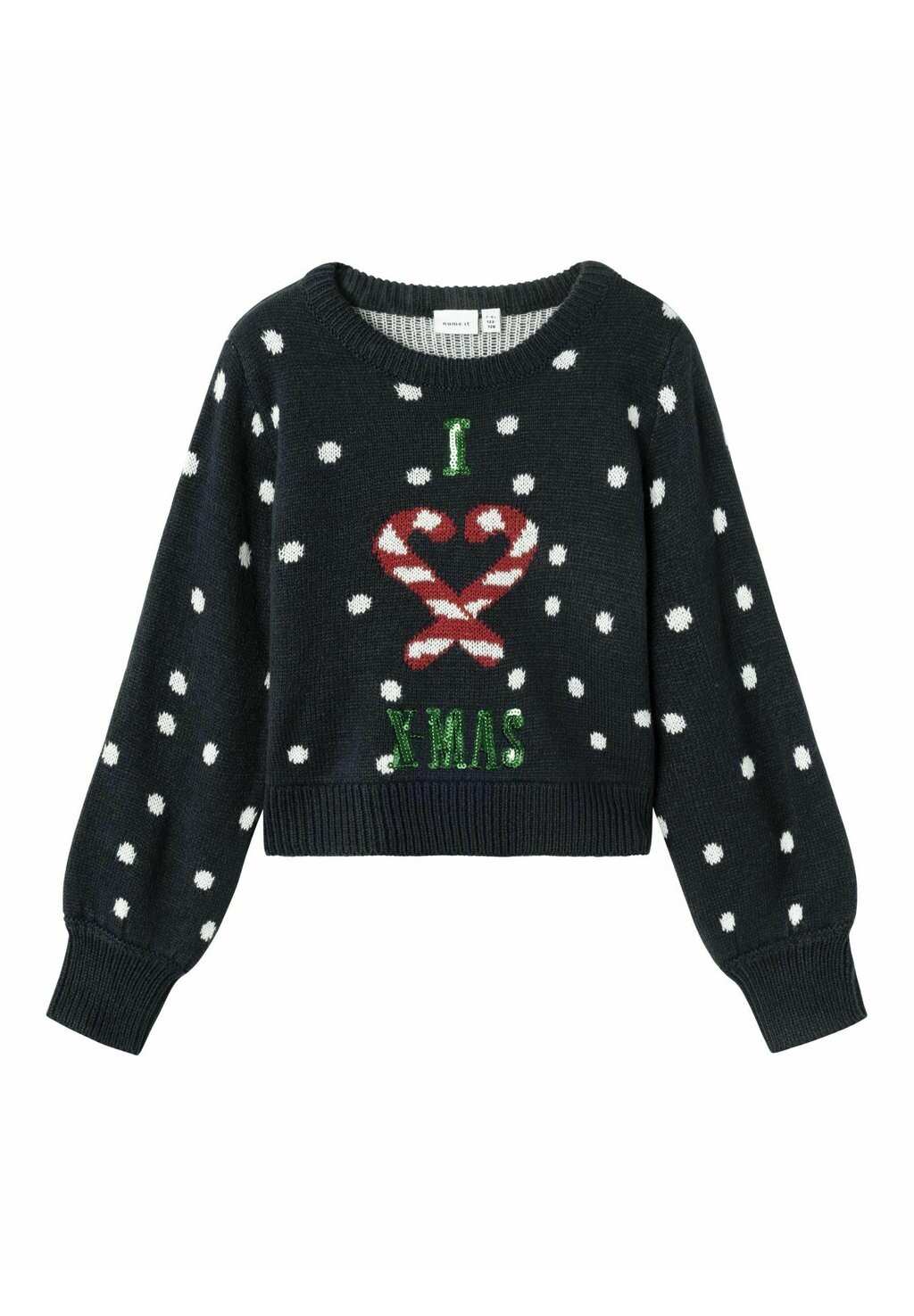

Свитер Weihnachts Name it, цвет dark sapphire